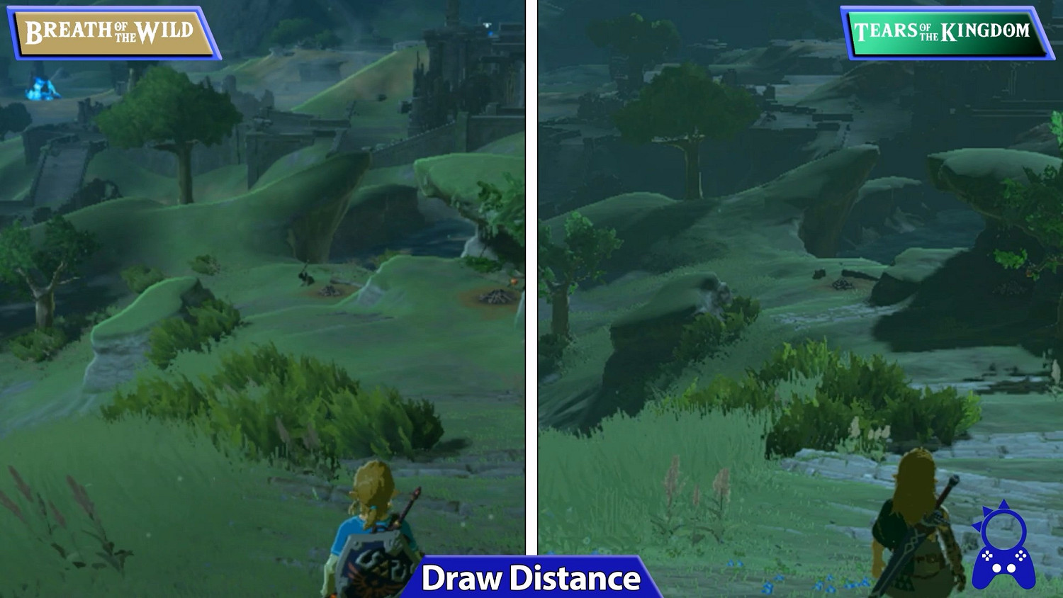 《王國之淚》《曠野之息》畫面對比 仍有掉幀問題！