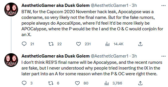 《惡靈古堡9》爆料！克裡斯將最後一次擔任系列主角