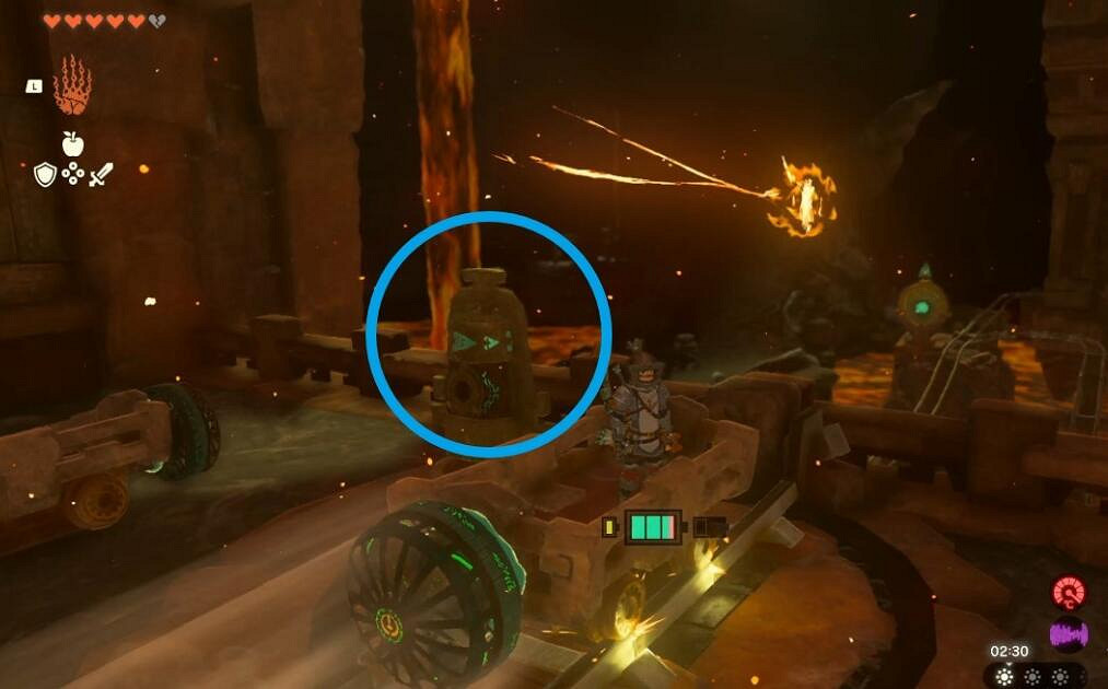 《塞爾達傳說王國之淚》火之神殿銅鑼在哪？火之神殿銅鑼位置介紹