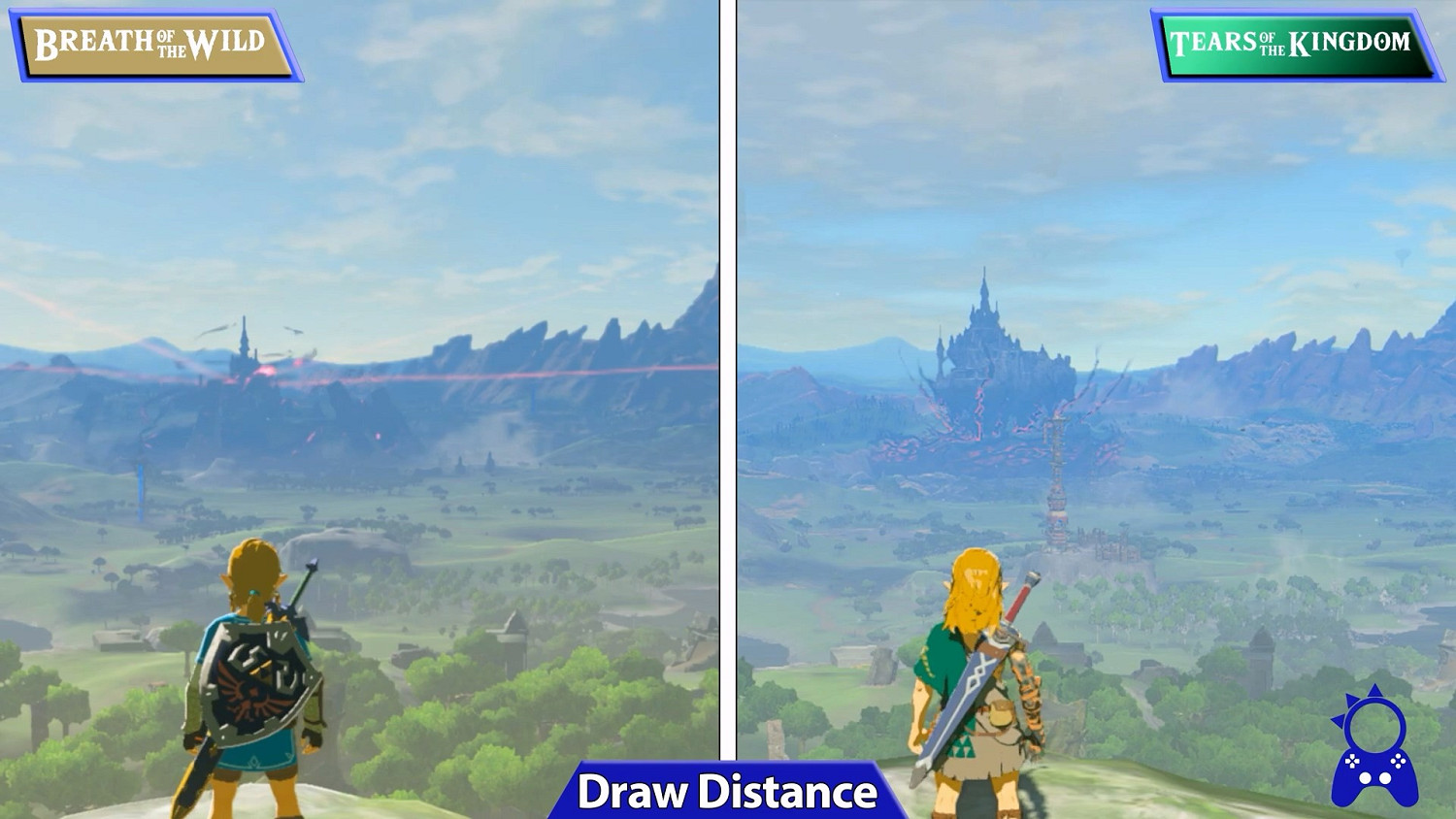 《王國之淚》《曠野之息》畫面對比 仍有掉幀問題！