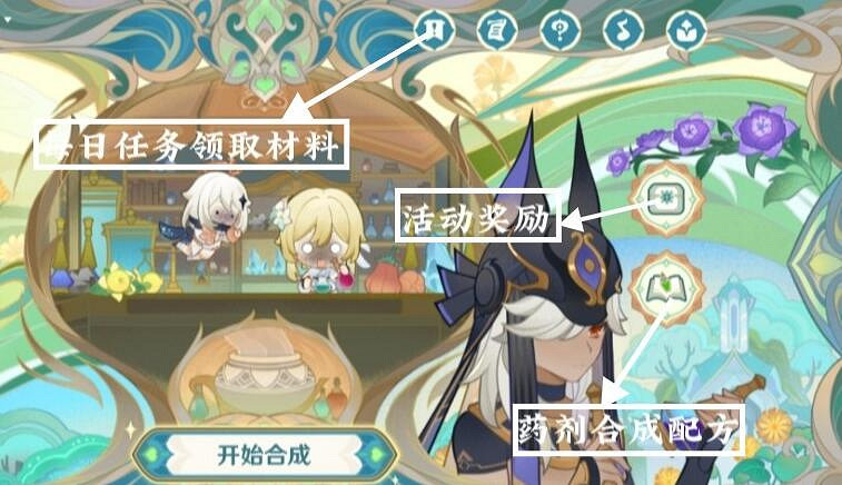 《原神》熠金妙劑活動怎麽玩？熠金妙劑活動全配方及合成方法