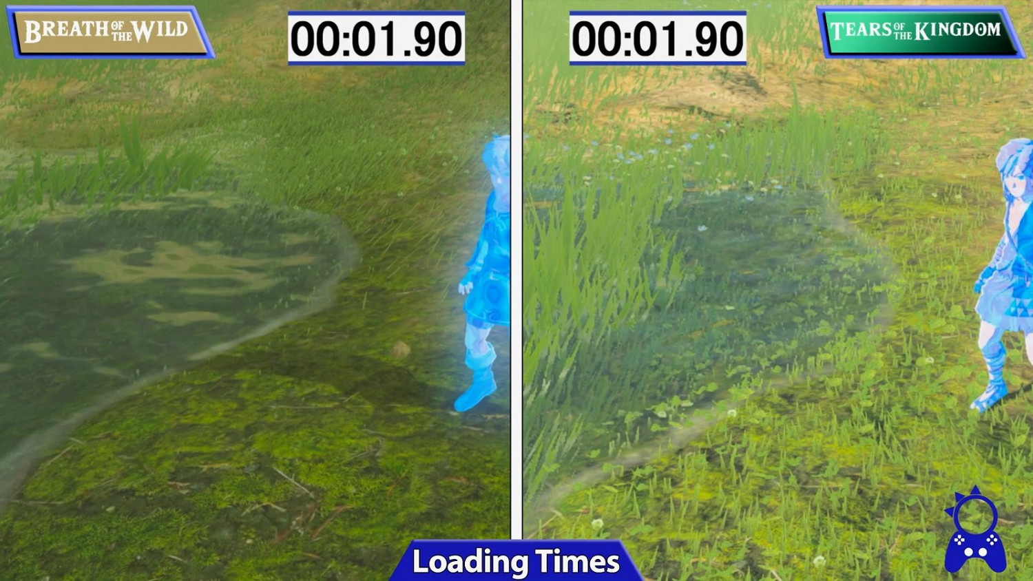 《王國之淚》與《曠野之息》對比影片 畫面有提升 《王國之淚》與《曠野之息》對比影片 畫面有提升