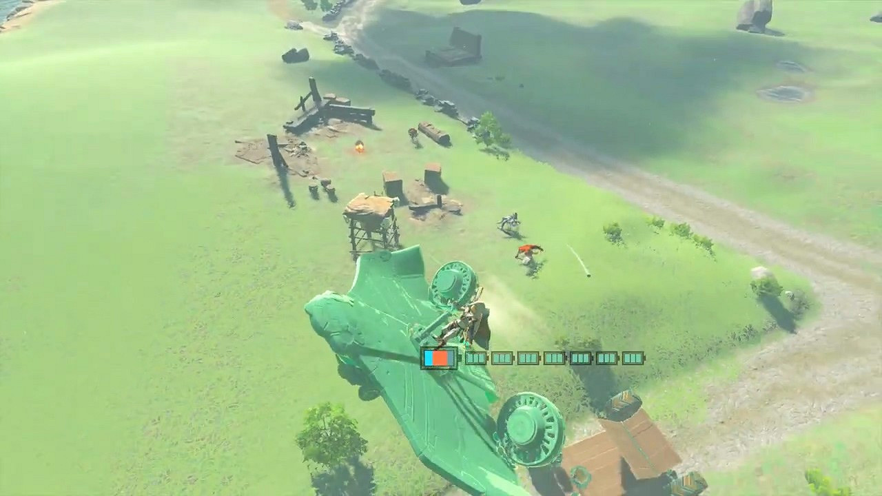 《塞爾達傳說：王國之淚》新實機 炸彈盾牌有點厲害