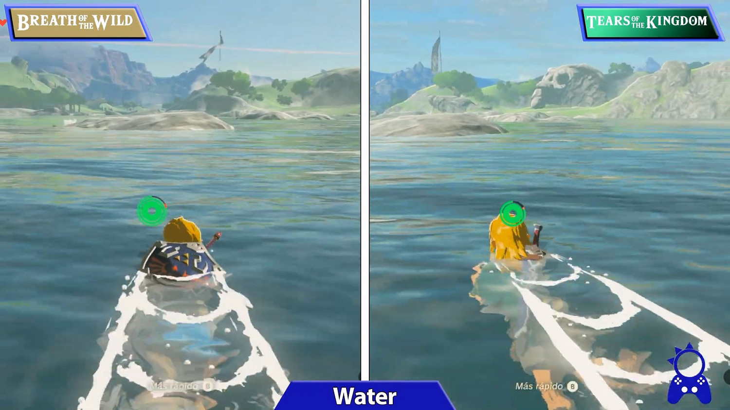 《王國之淚》《曠野之息》畫面對比 仍有掉幀問題！