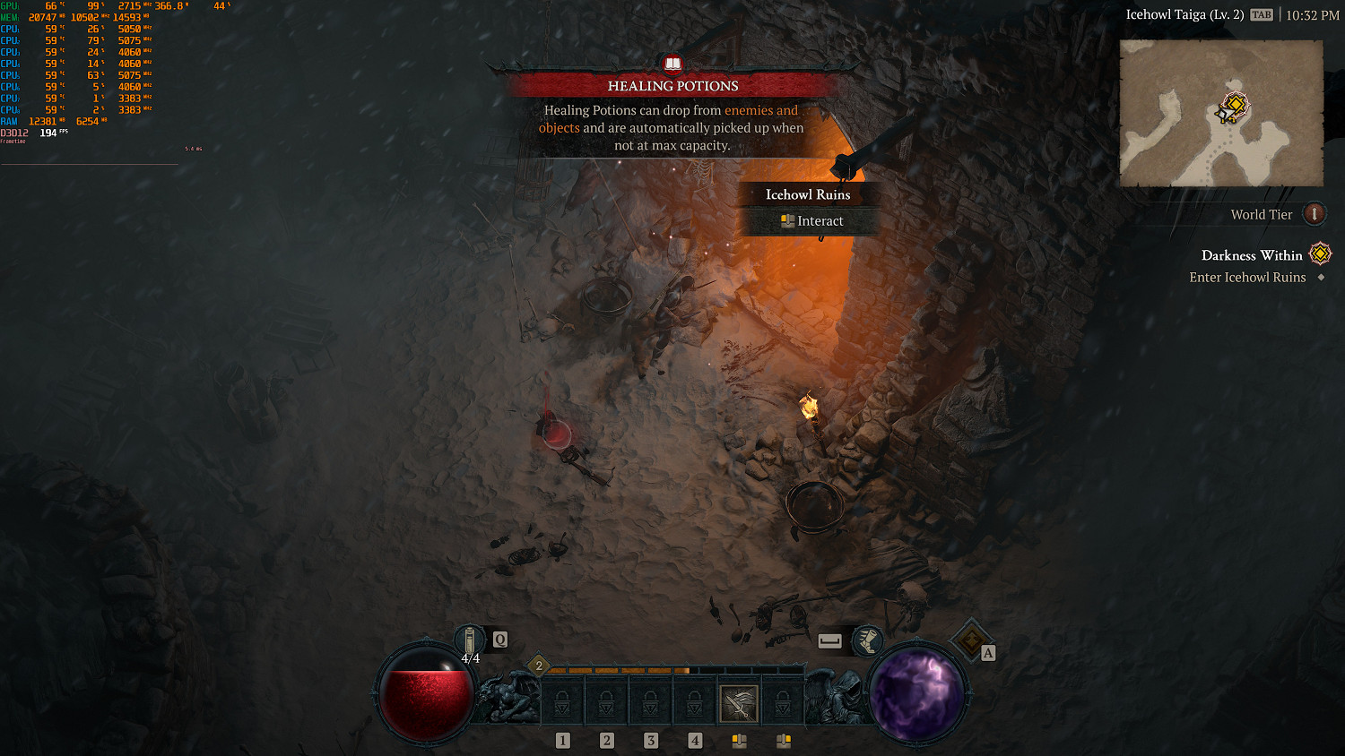 《暗黑4》測試開啟！AMD 7000系列CPU遭遇嚴重卡頓問題