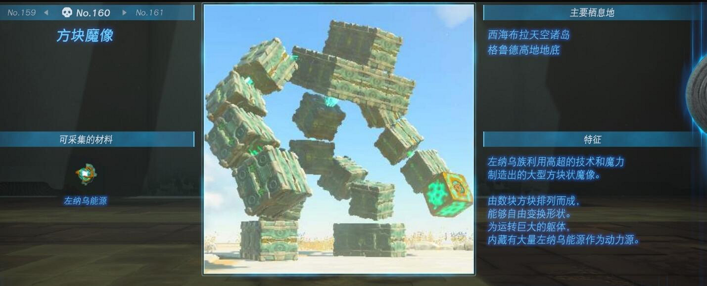 《塞爾達傳說王國之淚》怪物圖鑒大全 怪物掉落材料及位置匯總