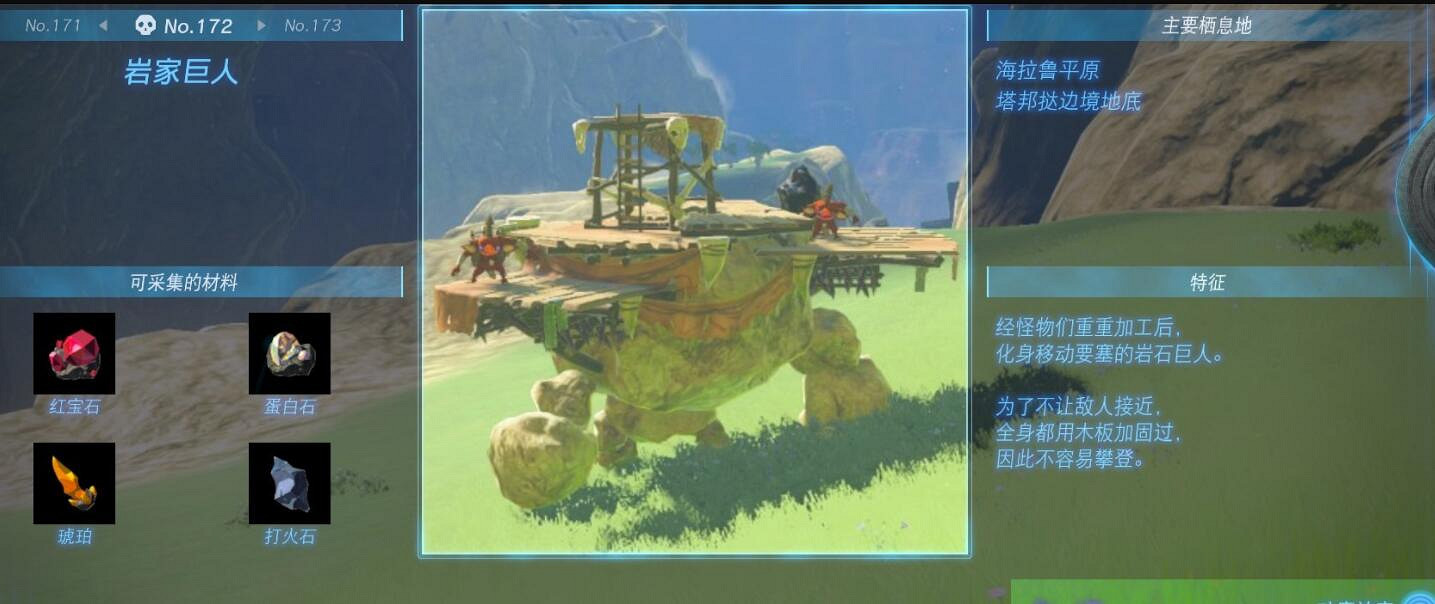 《塞爾達傳說王國之淚》怪物圖鑒大全 怪物掉落材料及位置匯總