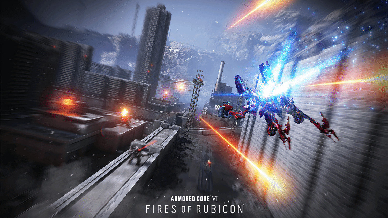 《裝甲核心6》公布最新高清截圖：超酷機甲空中對決！