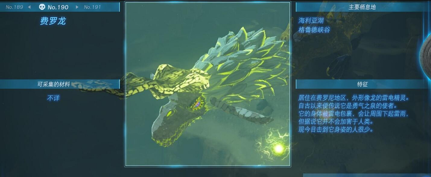 《塞爾達傳說王國之淚》怪物圖鑒大全 怪物掉落材料及位置匯總