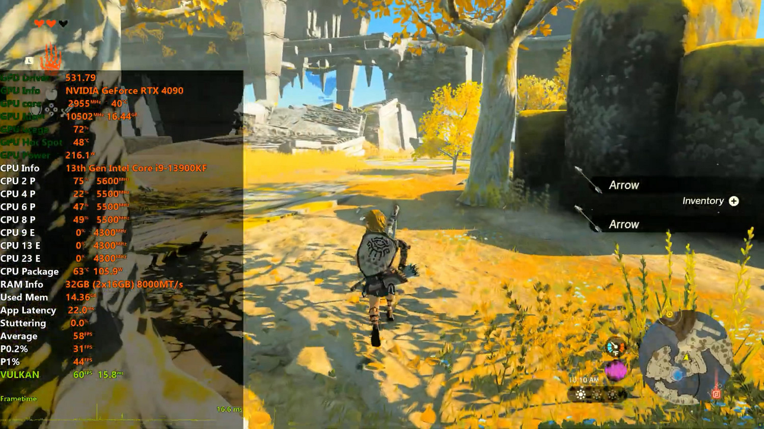 4K/60幀弱爆了!RTX4080《王國之淚》8K/60幀展示! 4K/60幀弱爆了!RTX4080《王國之淚》8K/60幀展示!