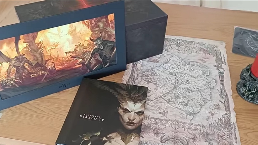 《暗黑破壞神4》實體豪華珍藏版提前發布 先睹為快！