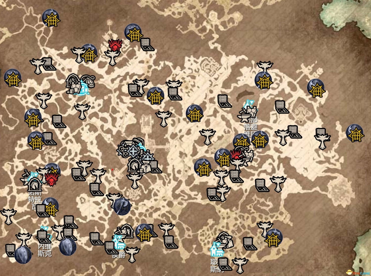 《暗黑破壞神4》全地下城位置 全地下城威能及通關方法