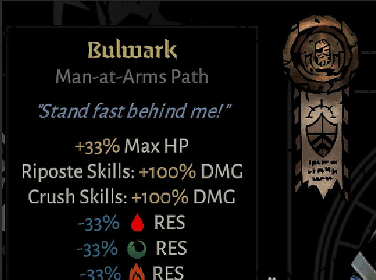 《暗黑地牢2》英雄道途效果一覽