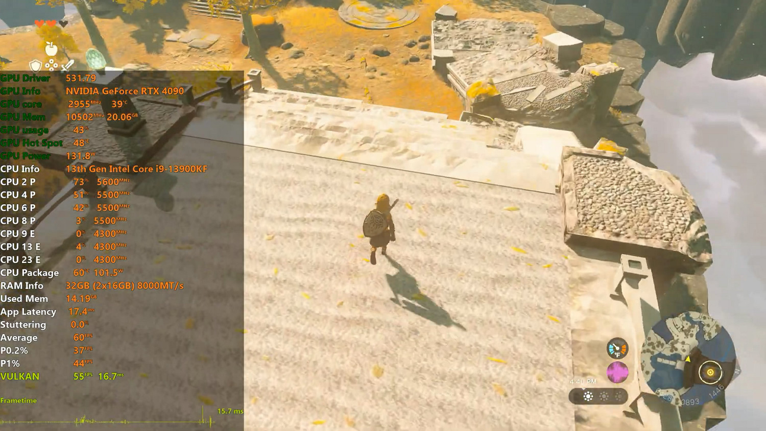 4K/60幀弱爆了!RTX4080《王國之淚》8K/60幀展示! 4K/60幀弱爆了!RTX4080《王國之淚》8K/60幀展示!