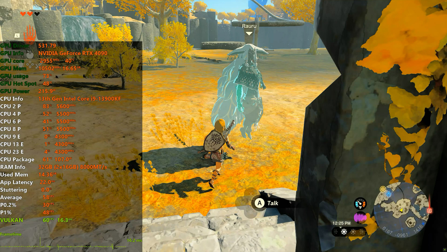 4K/60幀弱爆了!RTX4080《王國之淚》8K/60幀展示! 4K/60幀弱爆了!RTX4080《王國之淚》8K/60幀展示!