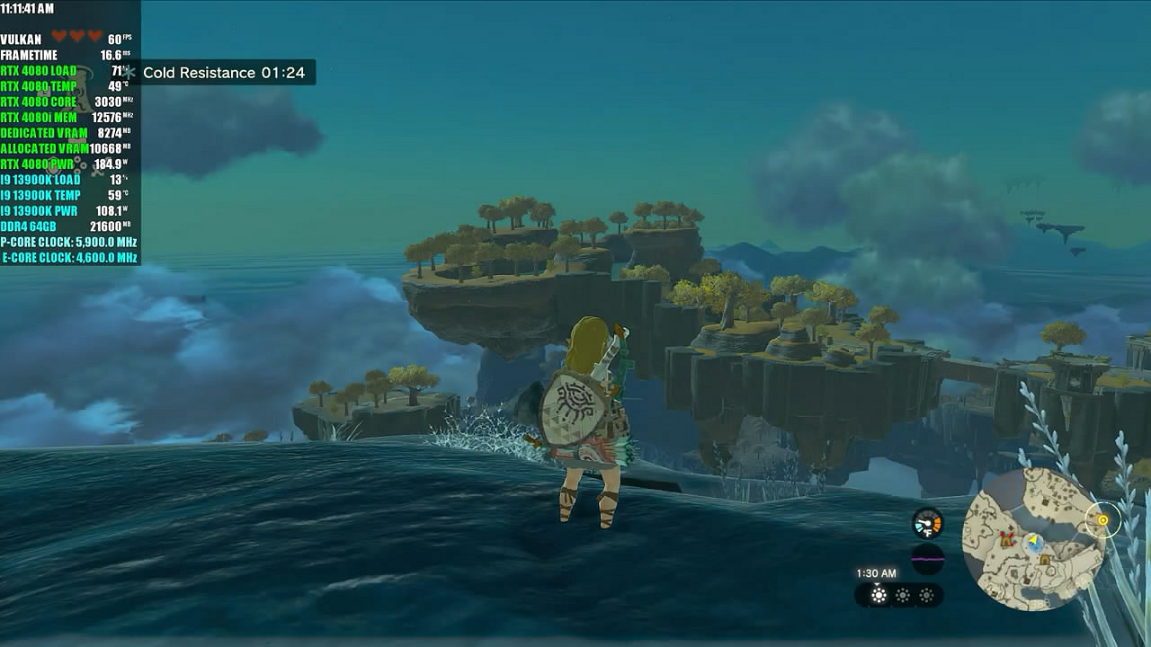 4K/60幀弱爆了!RTX4080《王國之淚》8K/60幀展示! 4K/60幀弱爆了!RTX4080《王國之淚》8K/60幀展示!