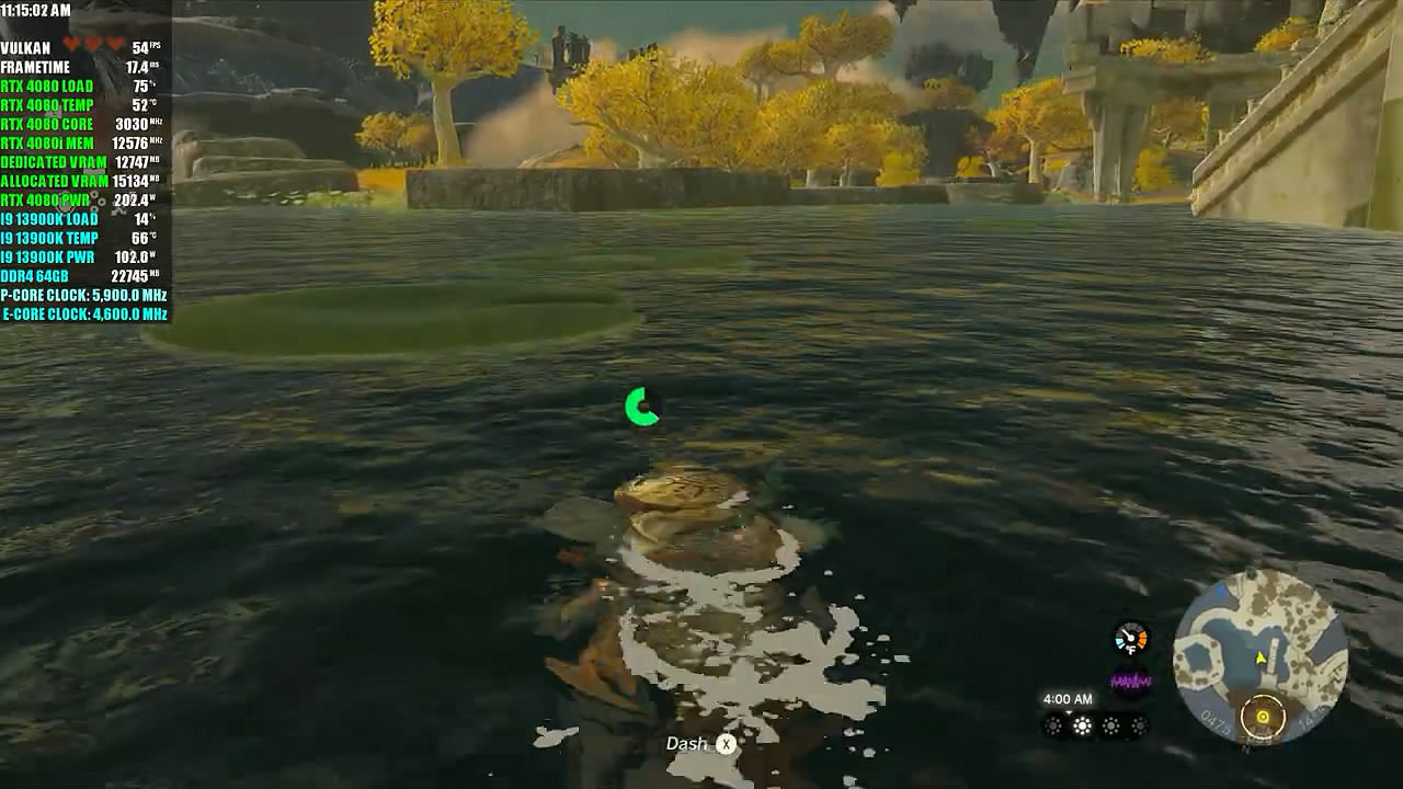 4K/60幀弱爆了!RTX4080《王國之淚》8K/60幀展示! 4K/60幀弱爆了!RTX4080《王國之淚》8K/60幀展示!