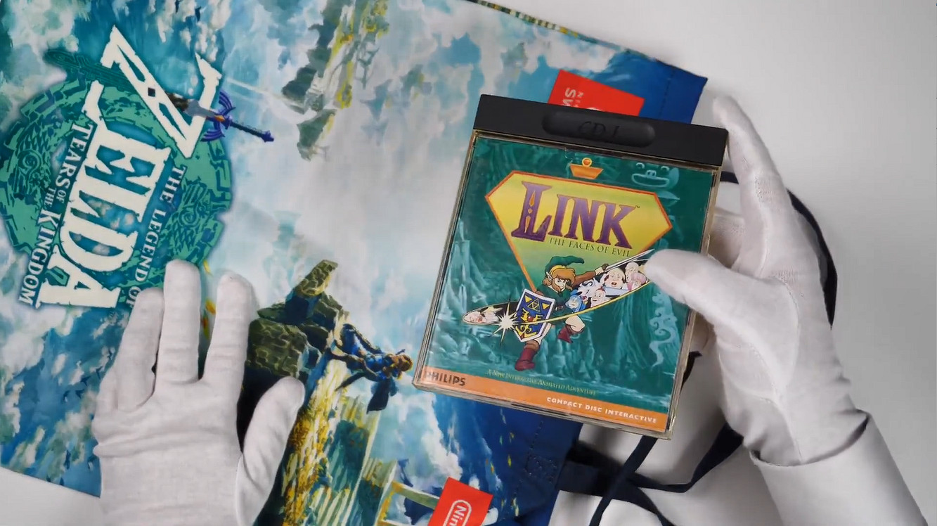 《塞爾達傳說：王國之淚》實體收藏版 手把 周邊開箱