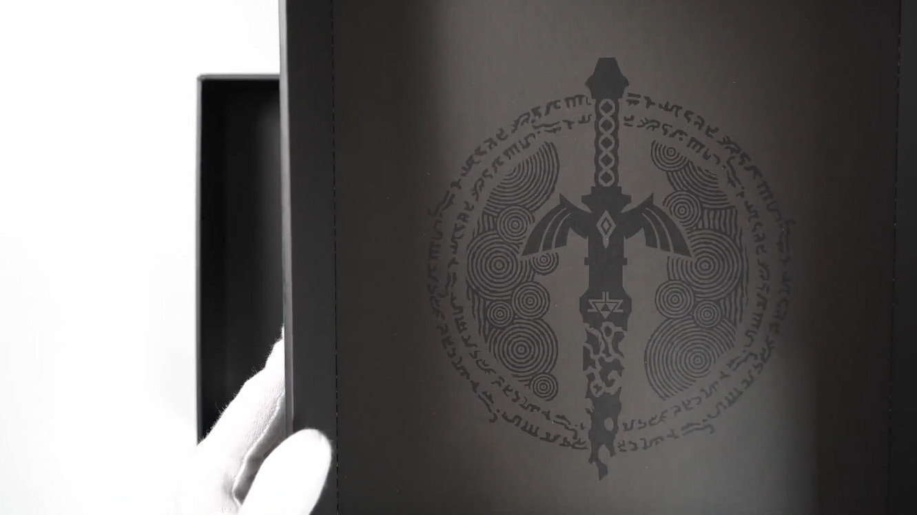 《塞爾達傳說：王國之淚》實體收藏版 手把 周邊開箱