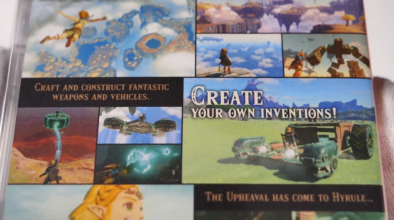 《塞爾達傳說：王國之淚》實體收藏版 手把 周邊開箱