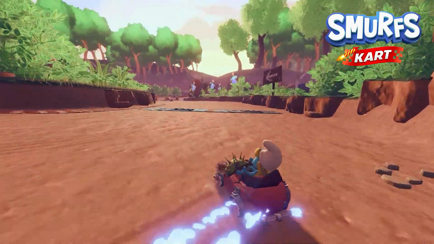 賽車遊戲《藍精靈卡丁車》將於8月在各大平台發售! 賽車遊戲《藍精靈卡丁車》將於8月在各大平台發售!