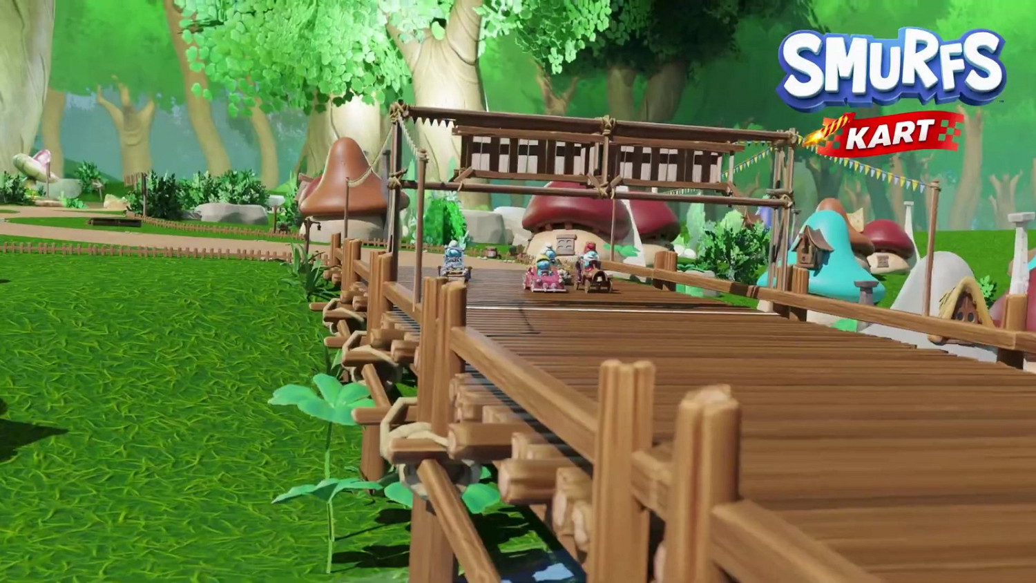 原Switch遊戲《藍精靈卡丁車》8/22登陸各大平台