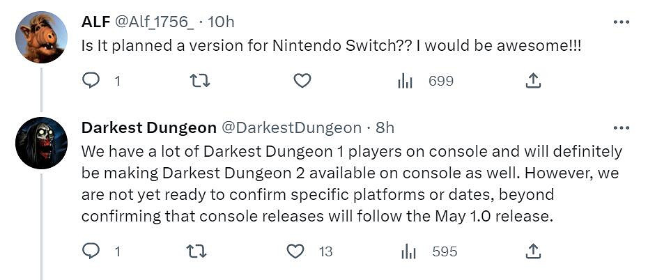 《暗黑地牢2》1.0版首周銷量公布!總銷量剛剛破50萬 《暗黑地牢2》1.0版首周銷量公布!總銷量剛剛破50萬