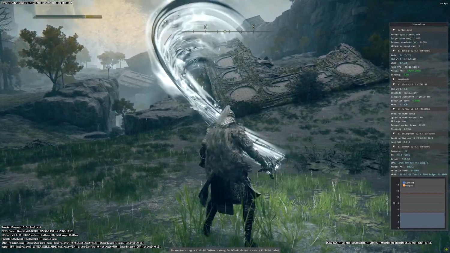 《艾爾登法環》DLSS3 Mod已能完美運行 即將發布