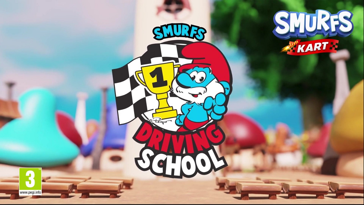 原Switch遊戲《藍精靈卡丁車》8/22登陸各大平台