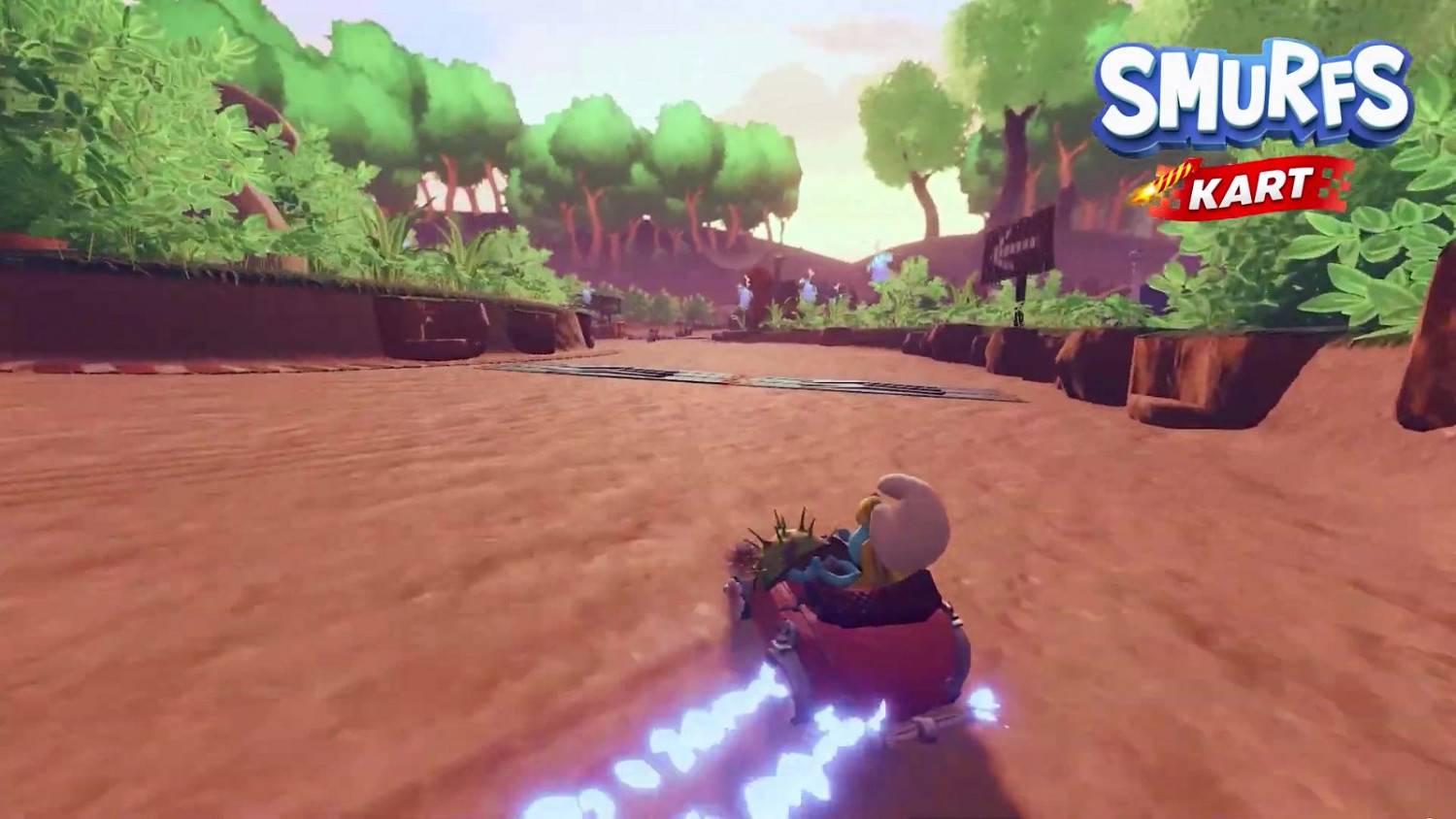 原Switch遊戲《藍精靈卡丁車》8/22登陸各大平台