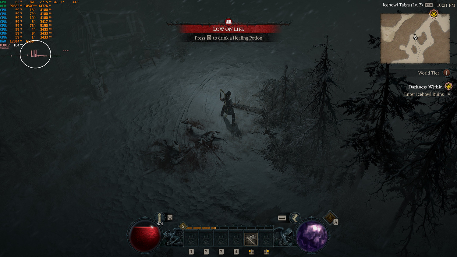 《暗黑4》開啟DLSS3 銳龍7000 CPU出現卡頓問題 《暗黑4》開啟DLSS3 銳龍7000 CPU出現卡頓問題