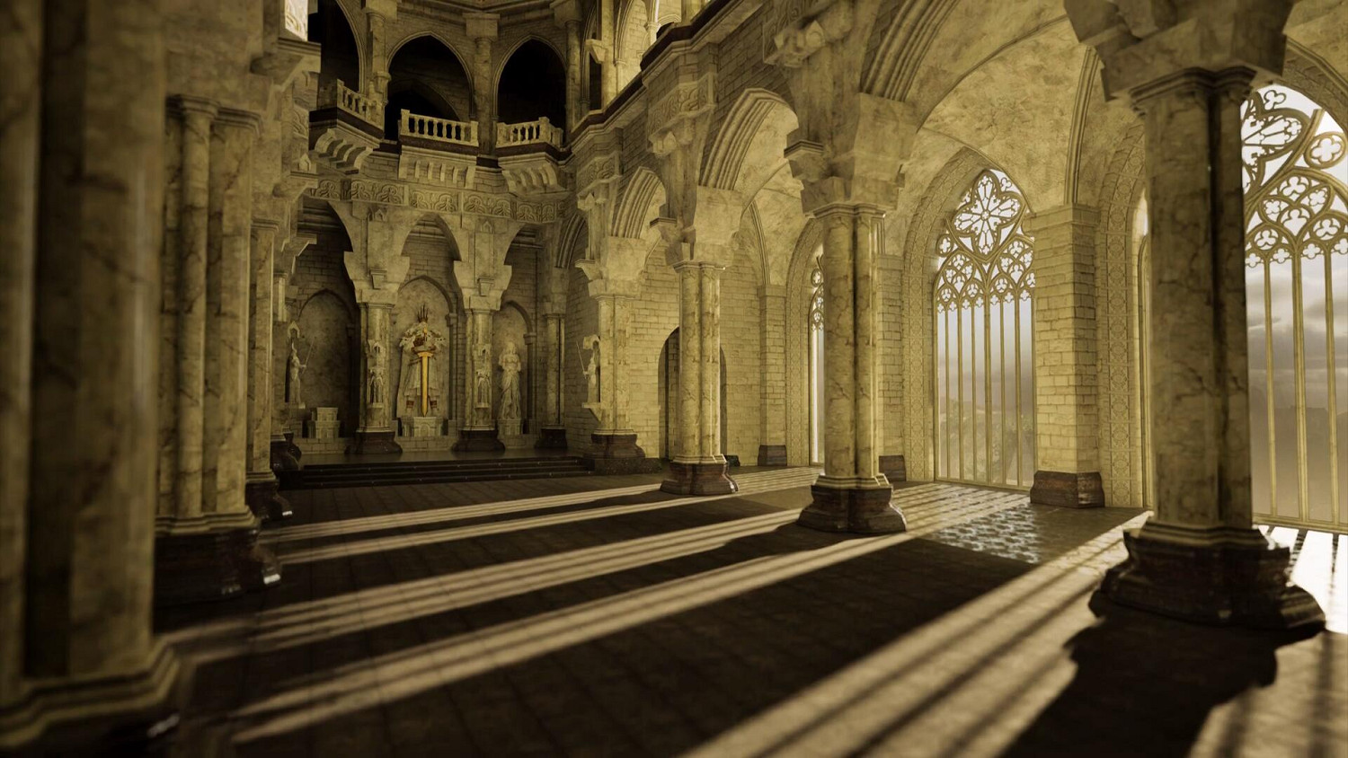 粉絲用虛幻5重製《黑暗之魂1》王城場景 效果超讚! 粉絲用虛幻5重製《黑暗之魂1》王城場景 效果超讚!