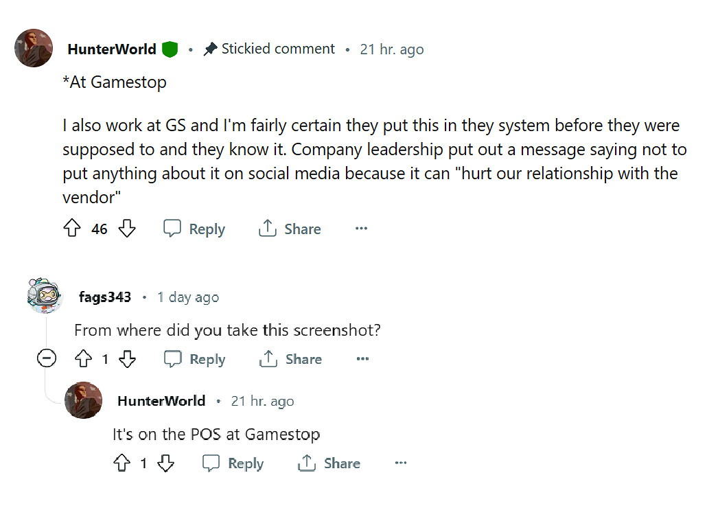 B社《星空》預購訊息泄露！售價70美元 或不再跳票！