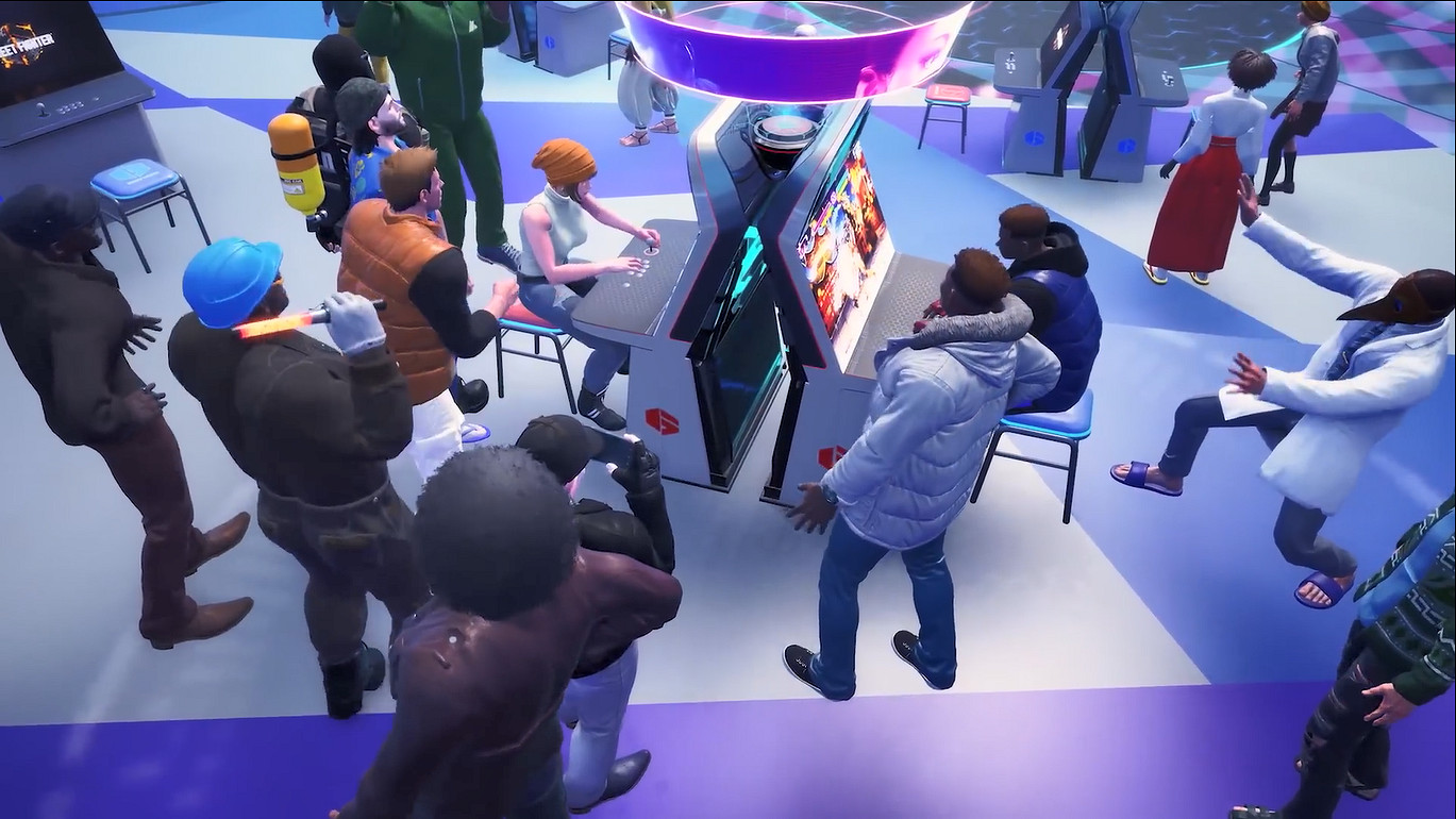 《快打旋風6》網路對戰大廳展示公開！還能玩老遊戲