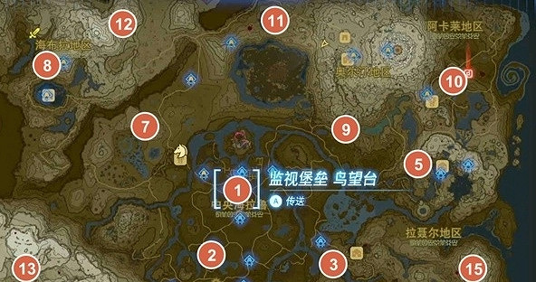 《塞爾達傳說王國之淚》海拉魯平原鳥望台解鎖方法 《塞爾達傳說王國之淚》海拉魯平原鳥望台解鎖方法