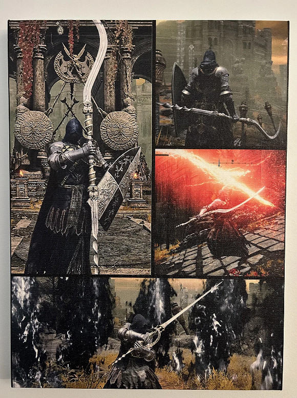 玩家《艾爾登法環》截圖被妻子做成生日禮物 他感動到哭 玩家《艾爾登法環》截圖被妻子做成生日禮物 他感動到哭