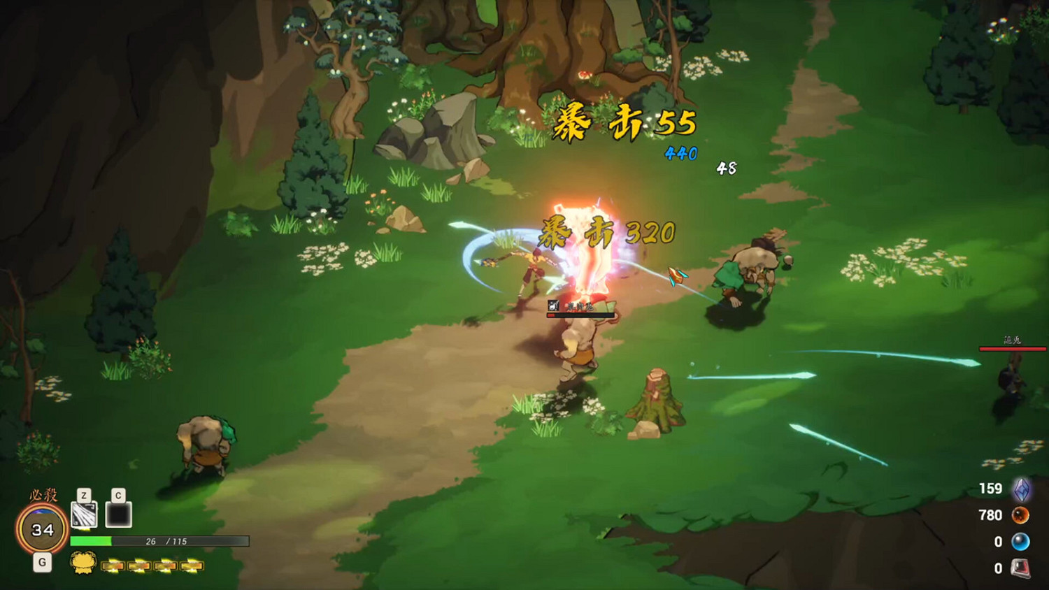 中國大陸研發肉鴿遊戲《太子沉香》Steam頁面上線 發售日期待定