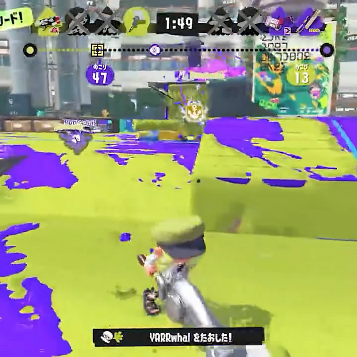 《斯普拉遁3》新賽季武器“文森特”實戰展示影像賞