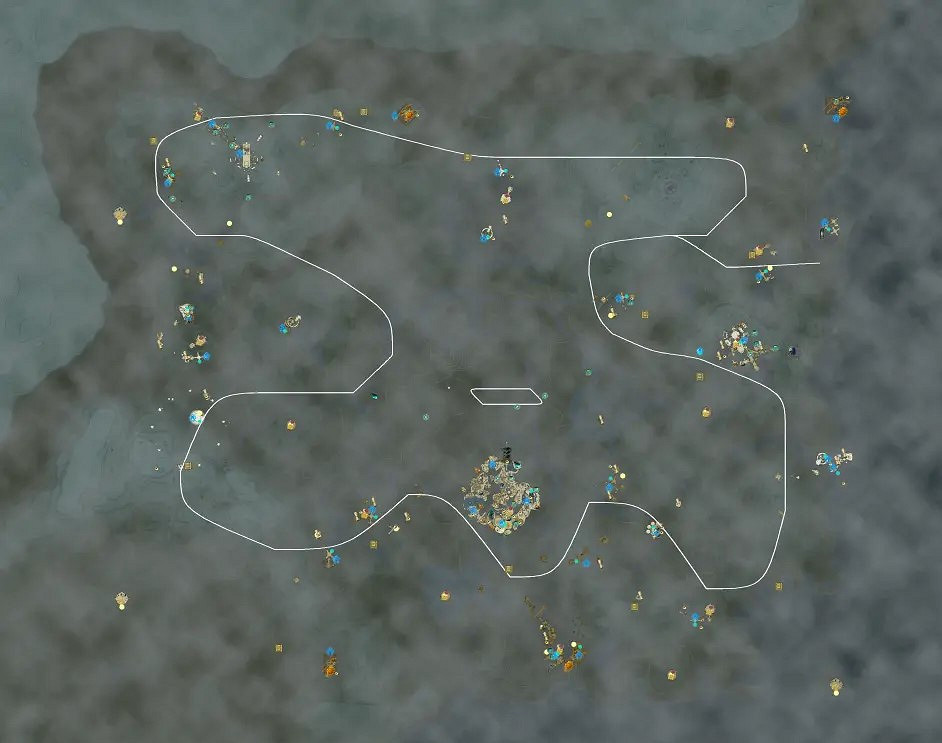 《塞爾達傳說王國之淚》遊戲地圖有多大？完整遊戲地圖一覽