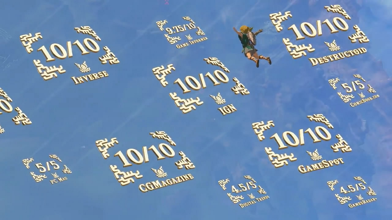 美任公布《塞爾達傳說：王國之淚》媒體讚譽宣傳片！