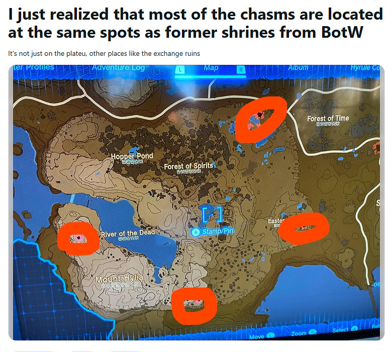 玩家解釋為何《曠野之息》的神廟到《王國之淚》全沒了 玩家解釋為何《曠野之息》的神廟到《王國之淚》全沒了