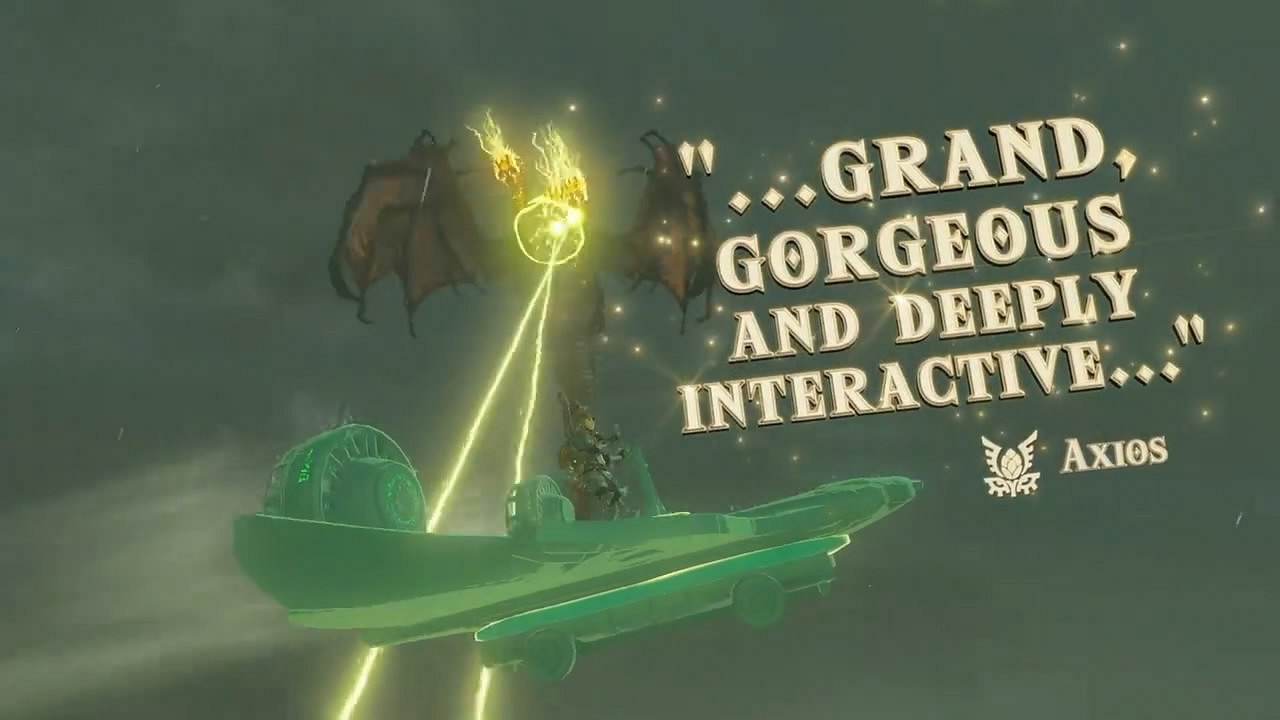 美任公布《塞爾達傳說：王國之淚》媒體讚譽宣傳片！