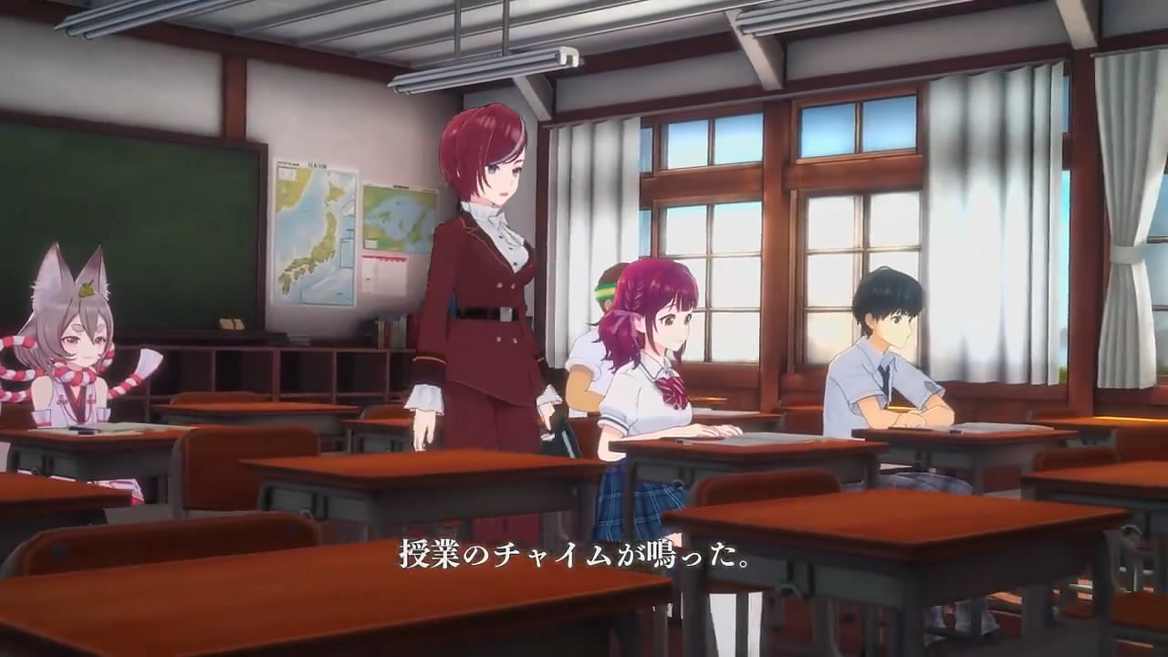 青春RPG遊戲《循環8：降神》“上課”系統介紹影像賞