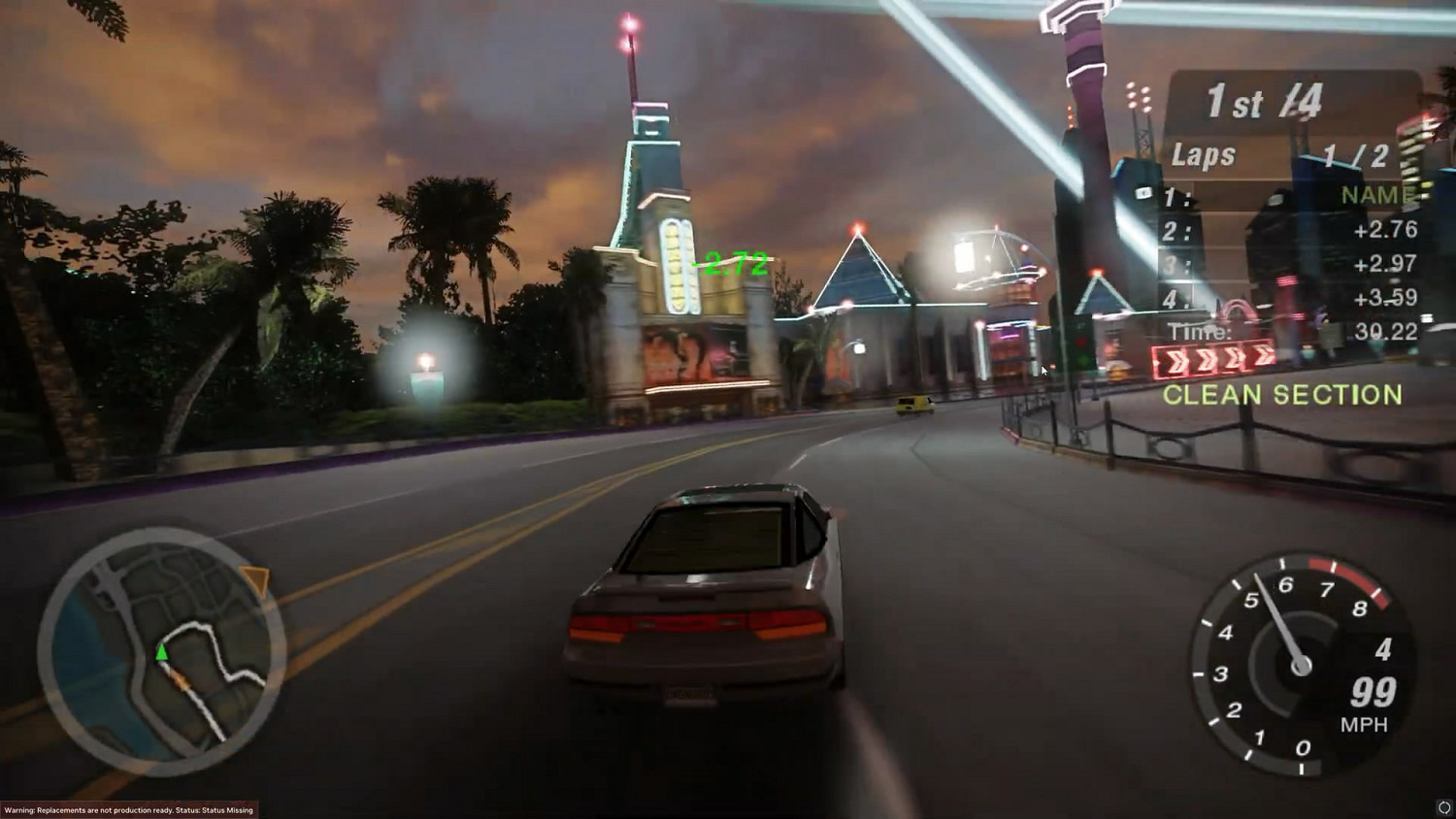 《極速快感8：地下狂飆2》RTX混合路徑追蹤 試玩展示