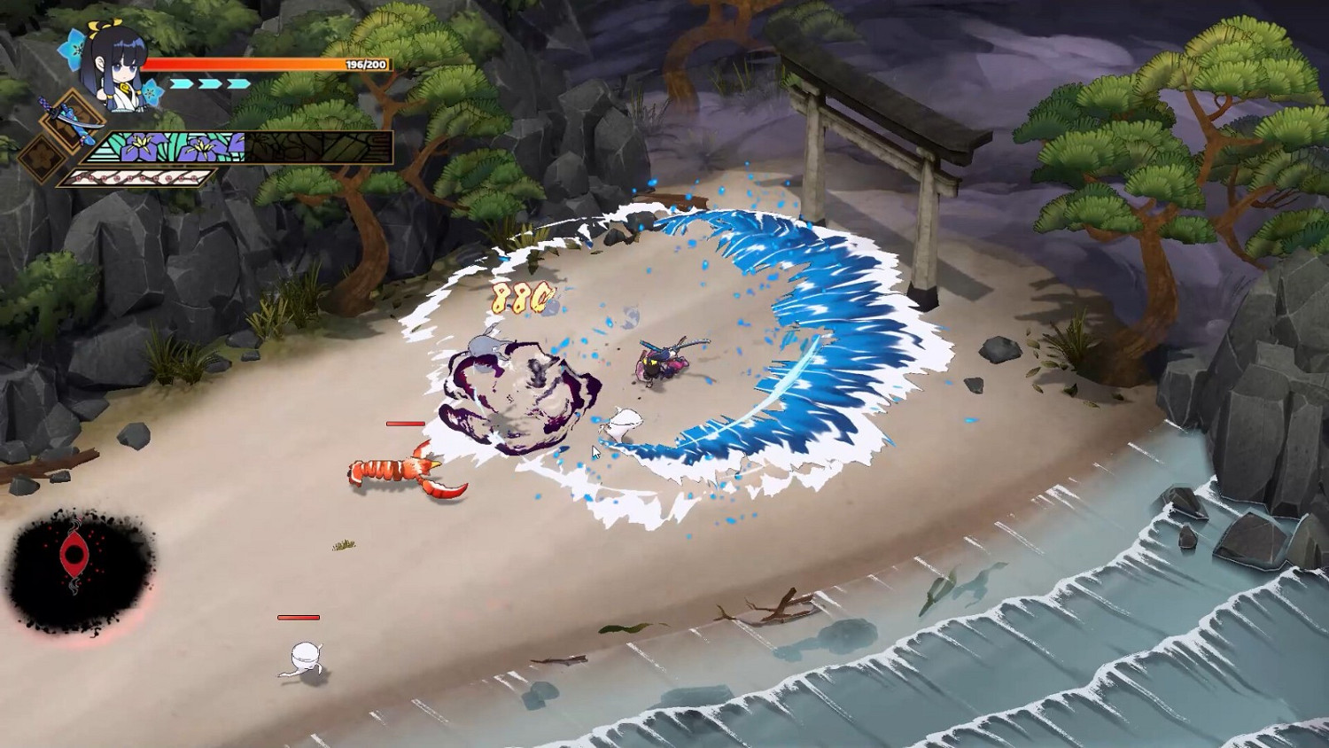 女忍肉鴿砍殺遊戲《百劍討妖傳綺譚》年內發售