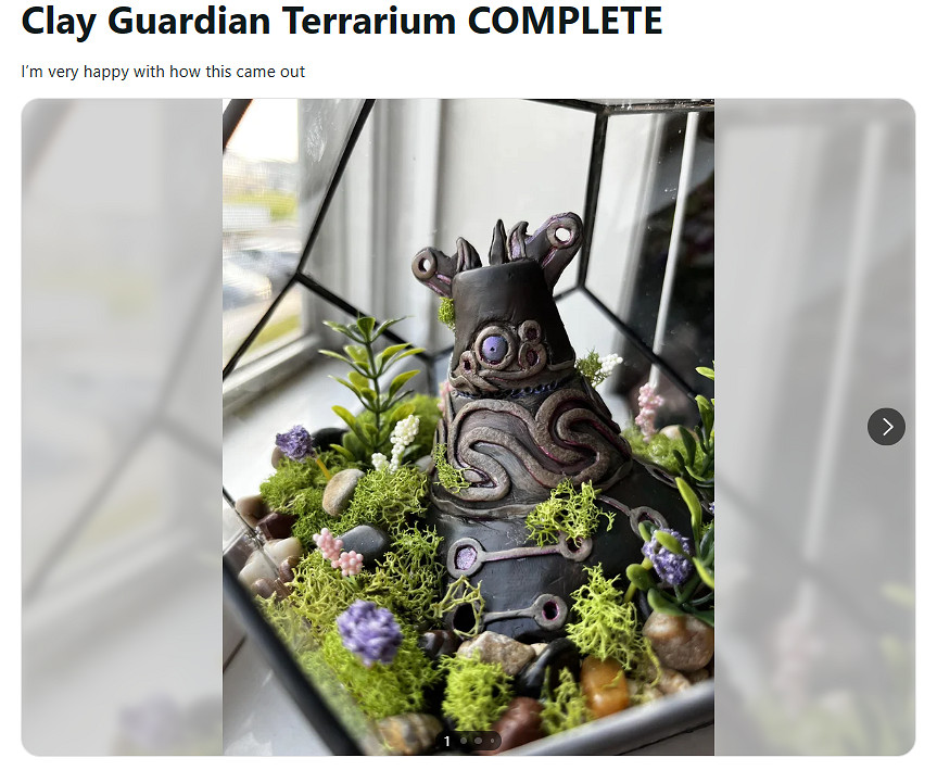 守護者在《王國之淚》中消失 玩家自製精美手工品懷念