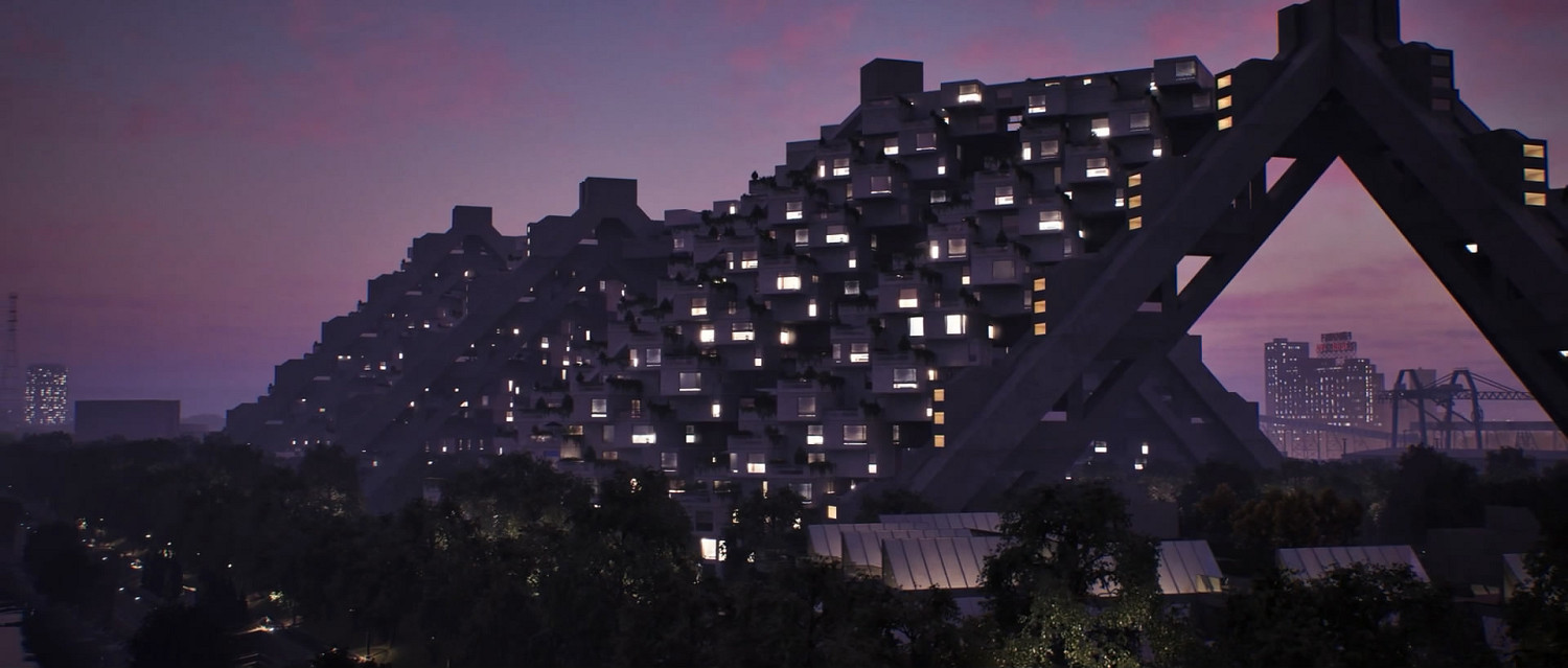 虛幻5「Hillside Sample」Demo展示:重現Habitat 67 虛幻5「Hillside Sample」Demo展示:重現Habitat 67