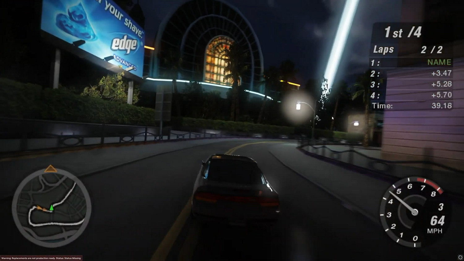 《極速快感8：地下狂飆2》RTX混合路徑追蹤 試玩展示