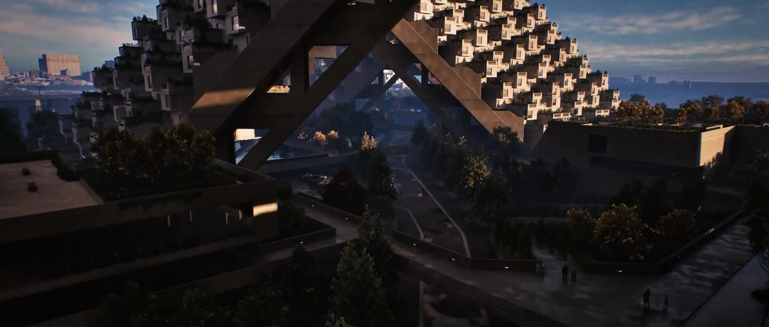 虛幻5「Hillside Sample」Demo展示:重現Habitat 67 虛幻5「Hillside Sample」Demo展示:重現Habitat 67