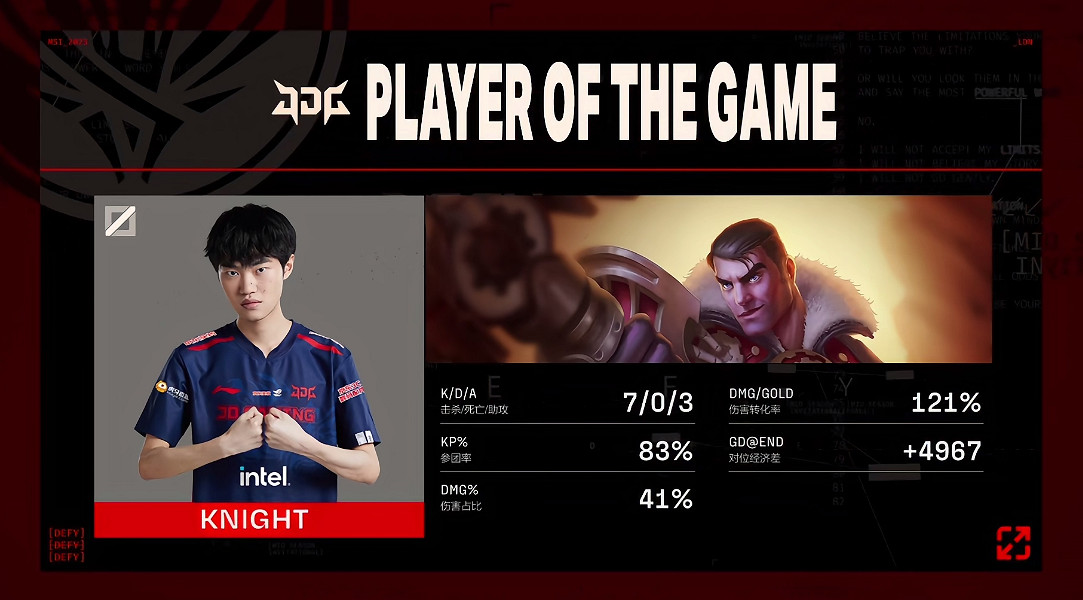 《英雄聯盟》JDG3-1戰勝BLG！奪得2023MSI冠軍！